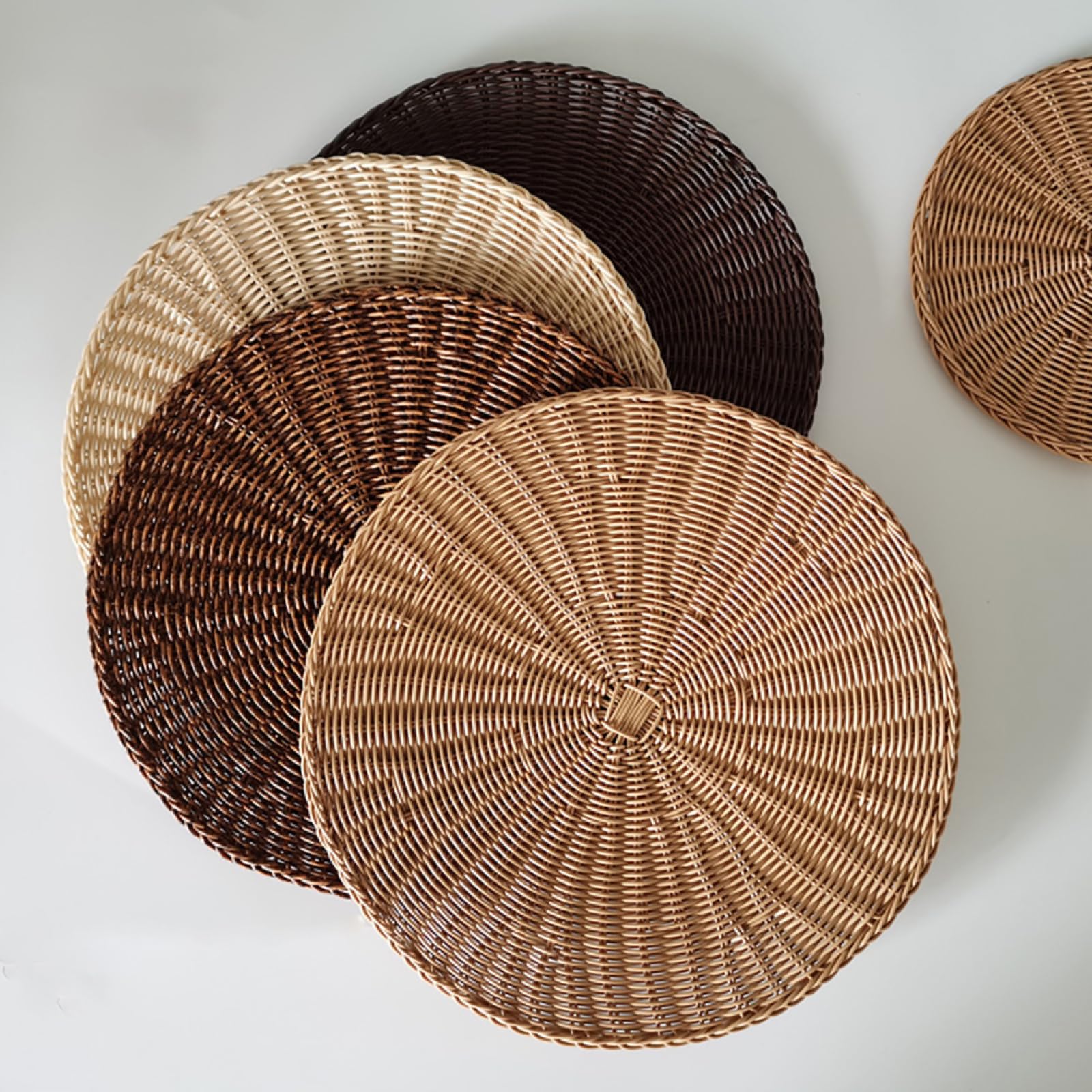 Set di 8 tovagliette in stile fattoria, lavabili e resistenti, in polipropilene, per sala da pranzo, cucina, decorazione