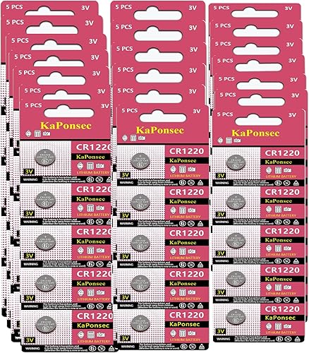 Miniatura 1 de 15 paquetes CR1220 3V batería de botón de litio CR1220