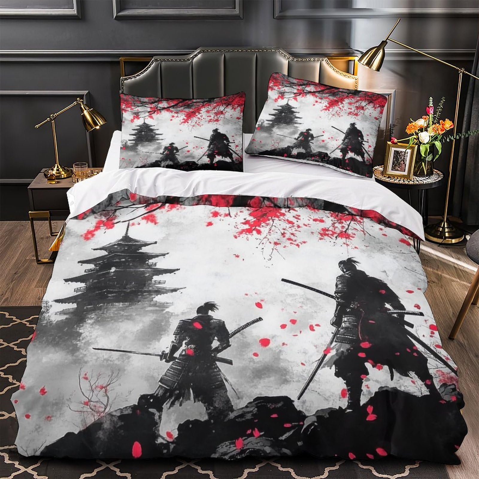 Parure de lit bonhomme de neige 3D pour une chambre d'hiver magique
