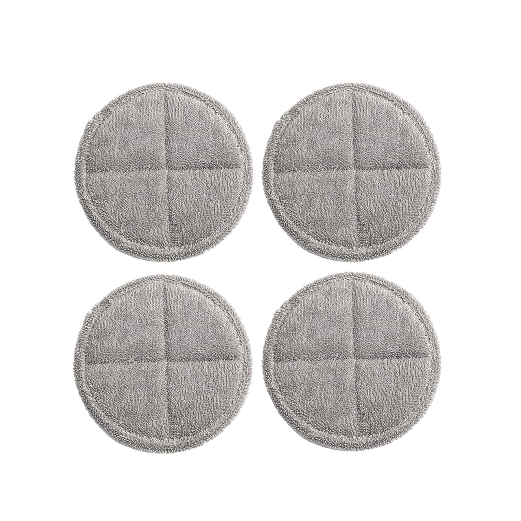 AGARO Regency Electric Spin Mop Pads | Pack of 4 | 16cm/6.3-inch Floor Scrubber Pads | Water-Absorbent Cleaning Pads | Durable Scrubbing Pads-picture-16