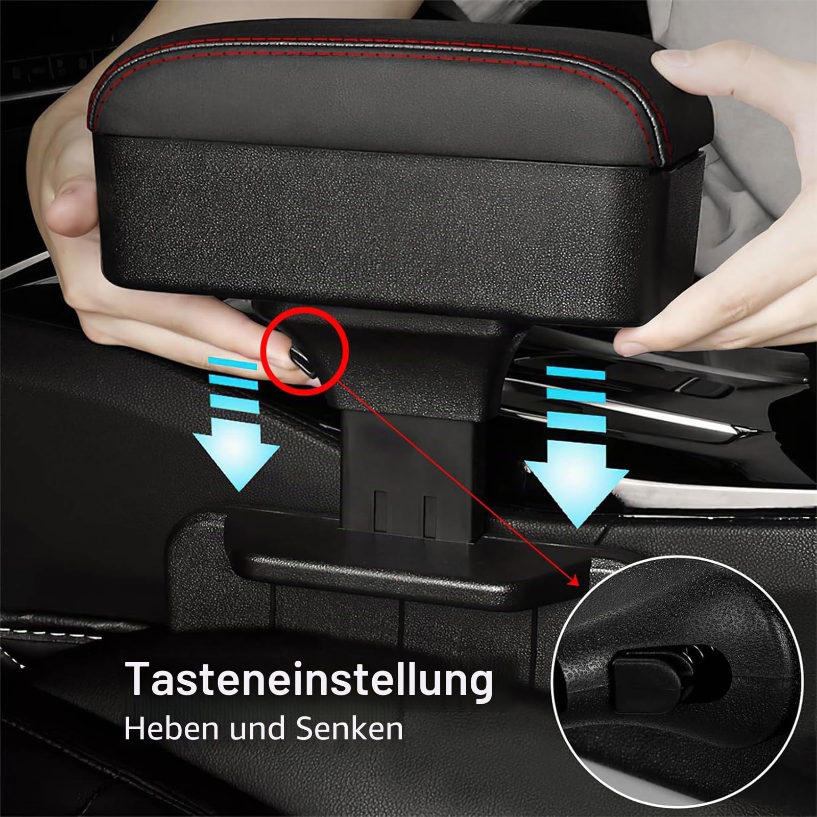 Auto Armlehne Aufbewahrungsbox mit Getränkehalter