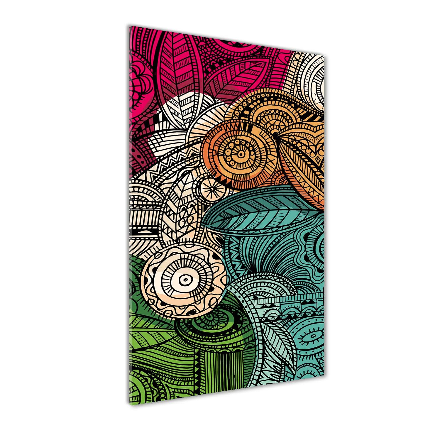 Décoration murale en verre trempé 70x140cm Tulup d'art moderne aux finitions premium