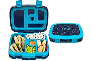 Bentgo Kids Confetti Design School Lunch Box for Ages 3-7