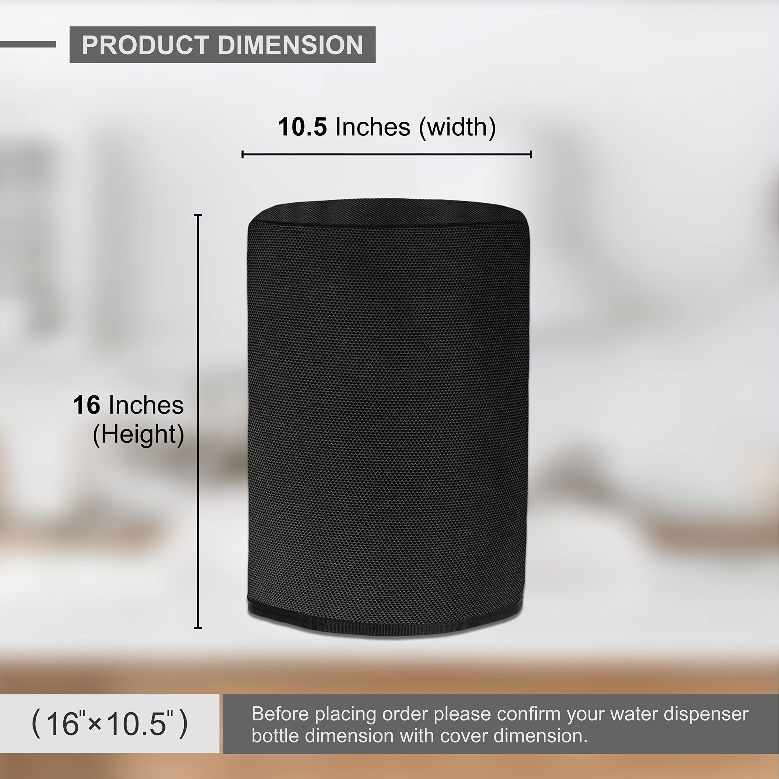 Blackpoll Dispenser Bottle Cover (Black) 3