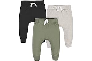Baby-Boys Toddler 3-Pack Jogger Pants