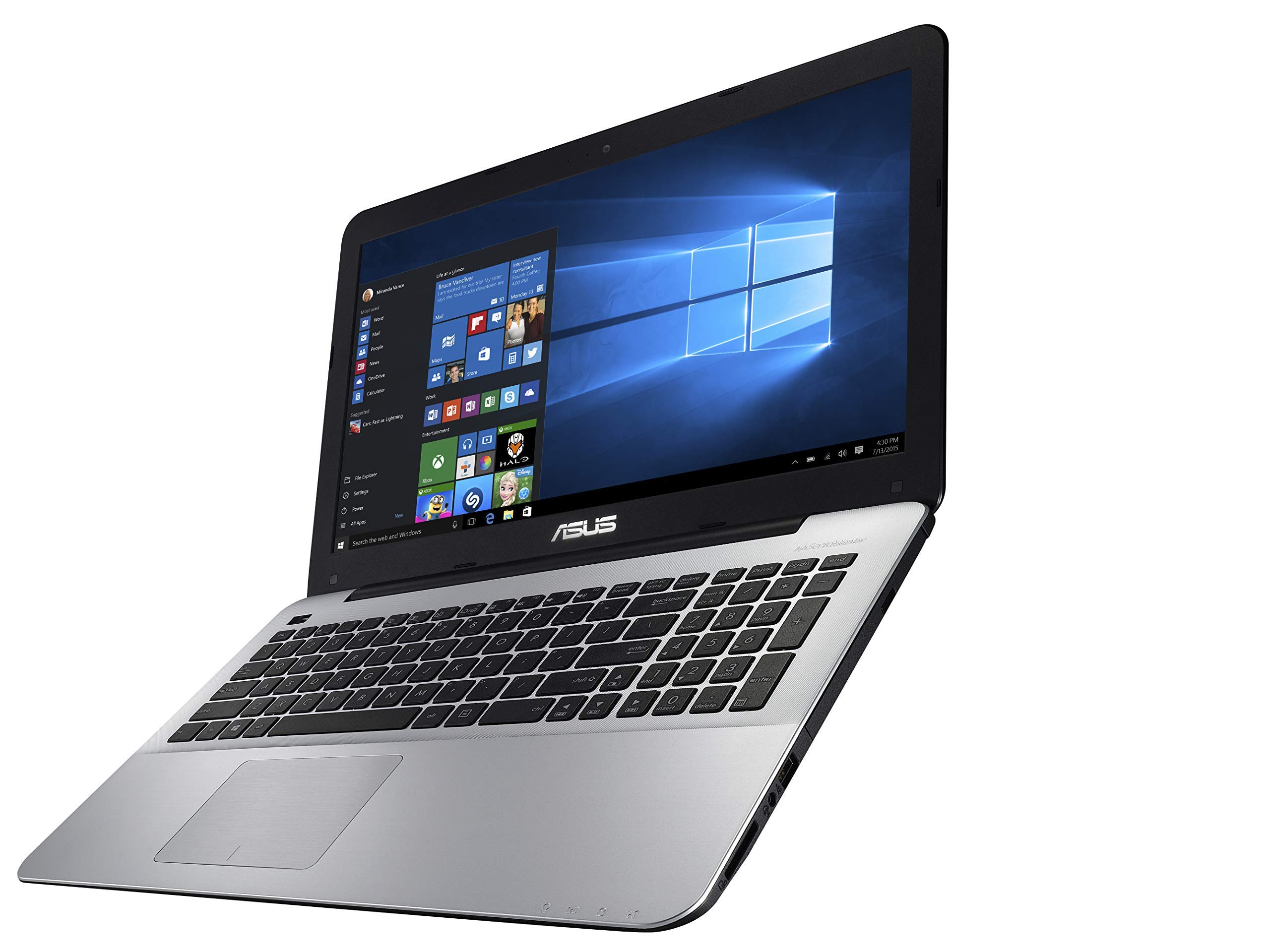 ASUS X555QA Laptop, 15.6” HD, AMD Quad Core A12-9700P (Up to 3.4