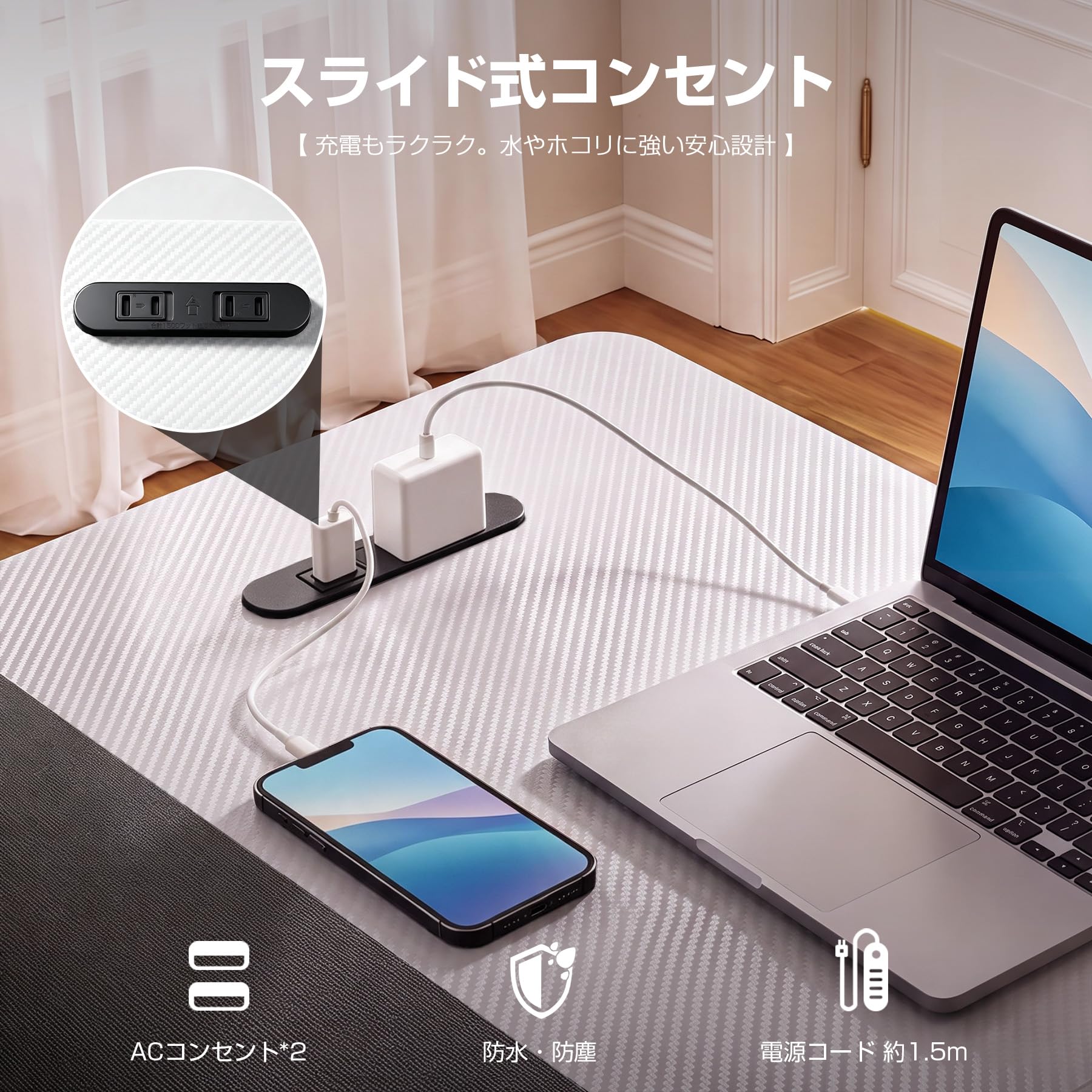 Amazon.co.jp: GTPLAYER ゲーミングデスク パソコンデスク pcデスク