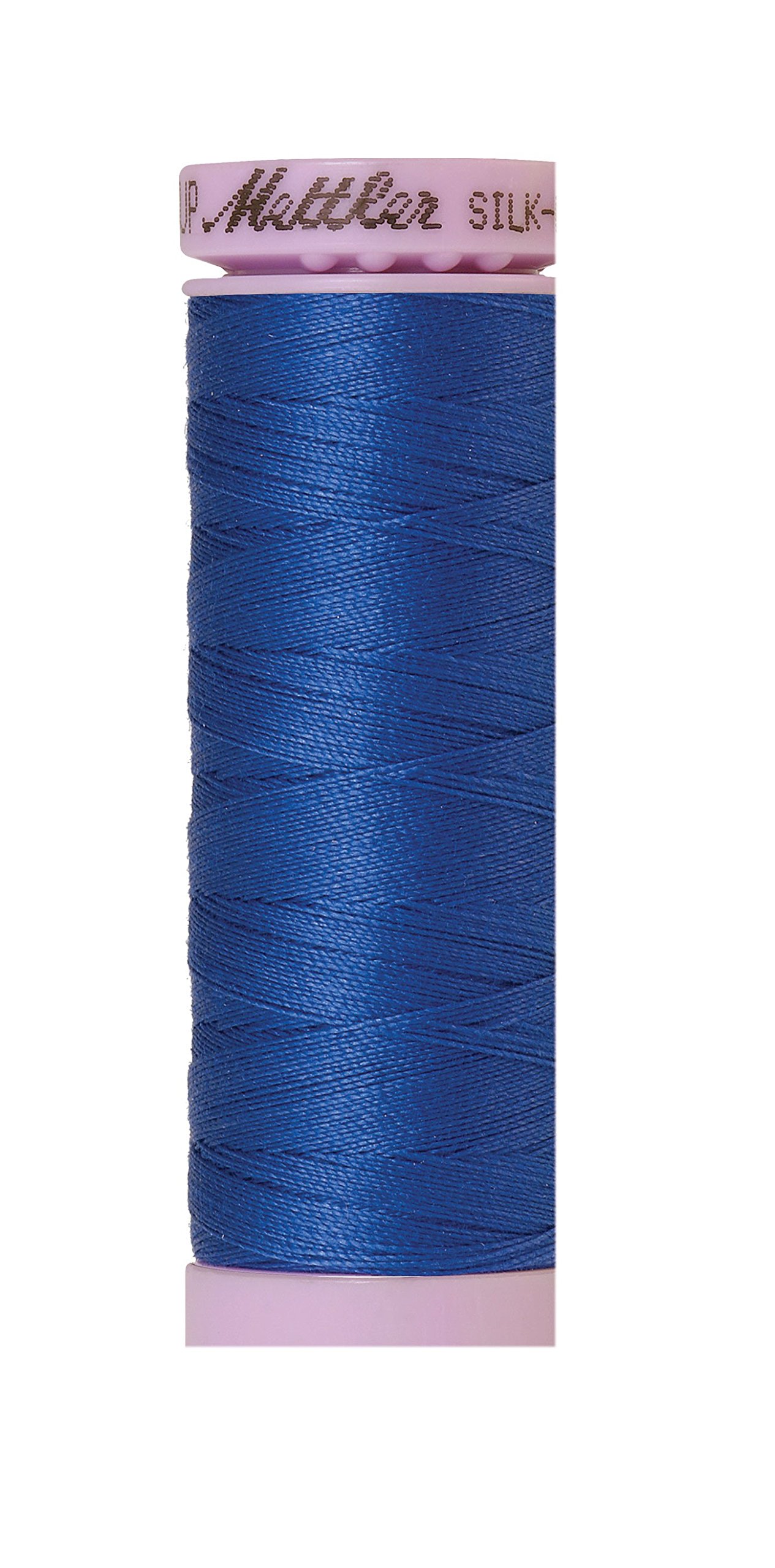 Mettler Silk Finish Cotton Thread 50wt 164yd-Cobalt Blue