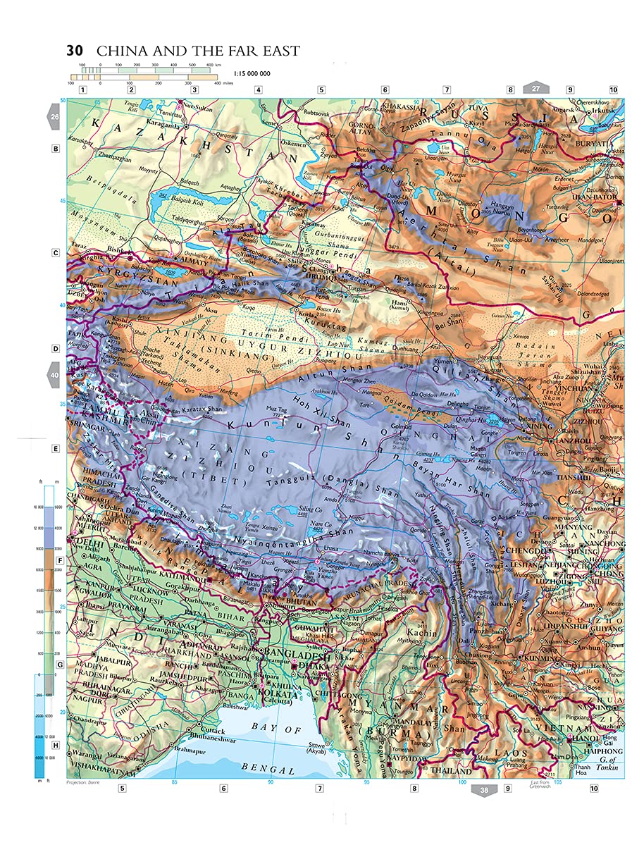 Philip's RGS World Atlas: (10th Edition paperback) (Philip's World Atlas)