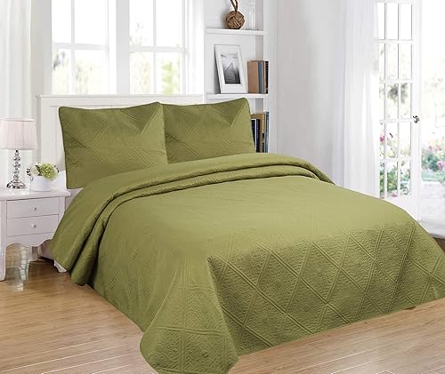 Miniatura 7 de All American Collection Juego de edredón de 2 piezas moderno y contemporáneo suave y cómodo para dormitorio (borgoña, individual)