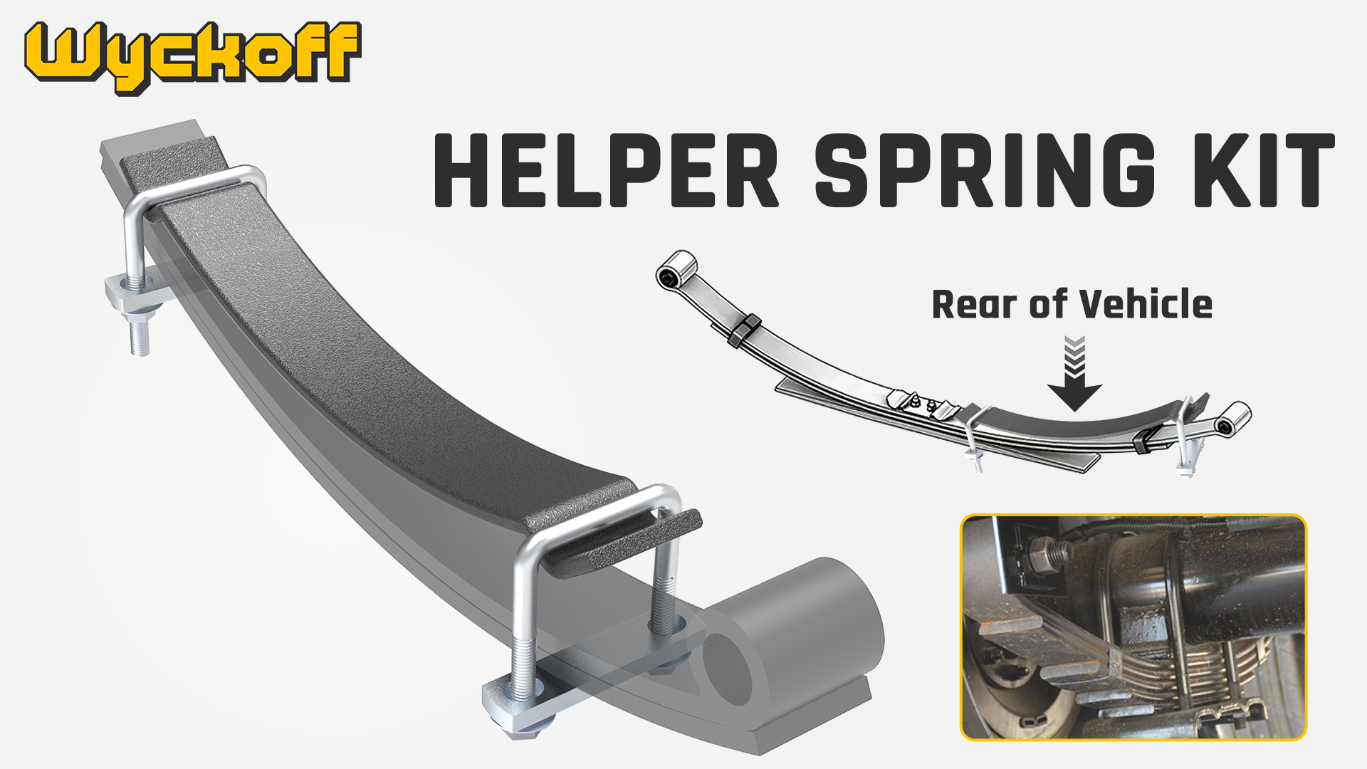 38explorer × WANTKEY CAMP Amazon.com: Wyckoff Helper Spring Kit, 500 LBS Load Capacity