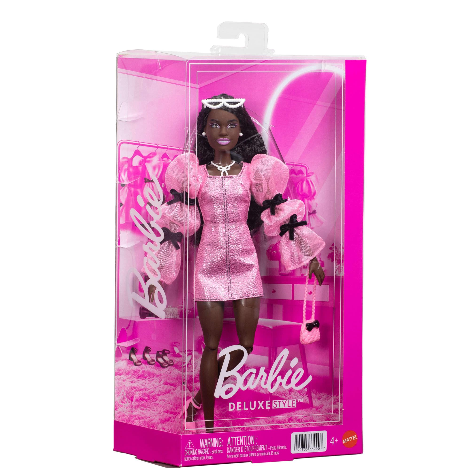 Barbie Poupée Extra Mini n° 7 14 cm avec Robe Colorée à capuche et Bottes, avec socle et accessoires, Jouet Enfant, Dès 3 a Barbie Poupée Extra Mini n° 7 14 cm avec Robe Colorée à capuche et Bottes, avec socle et accessoires, Jouet Enfant, Dès 3 a