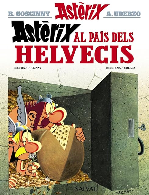 Portada de Astèrix al país dels helvecis