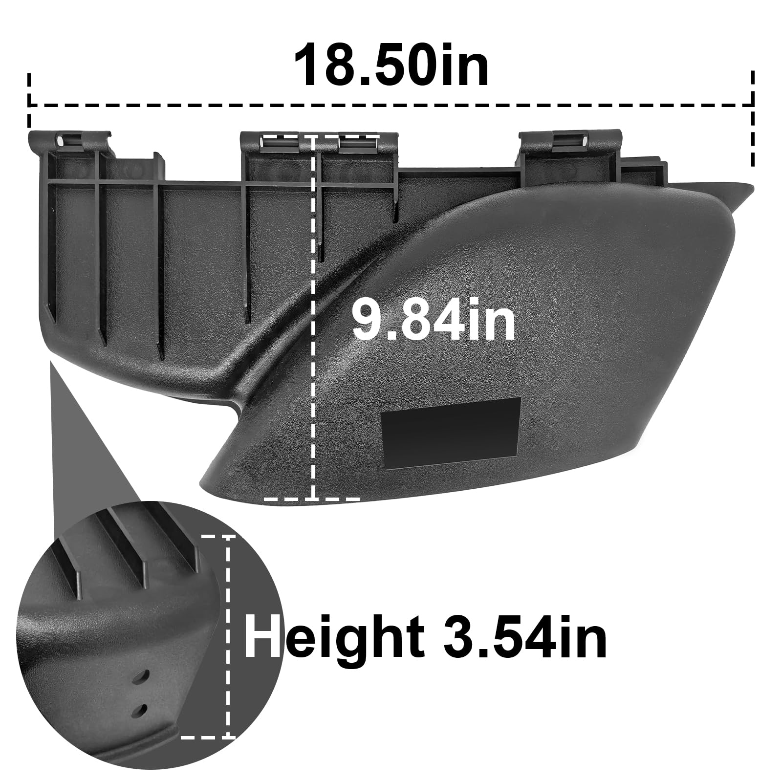 Deawater Schüttrutsche 7026233YP Für BS Snapper & Simplicity Rider – Kompatibel Mit 63,5–83,8 Cm Decks