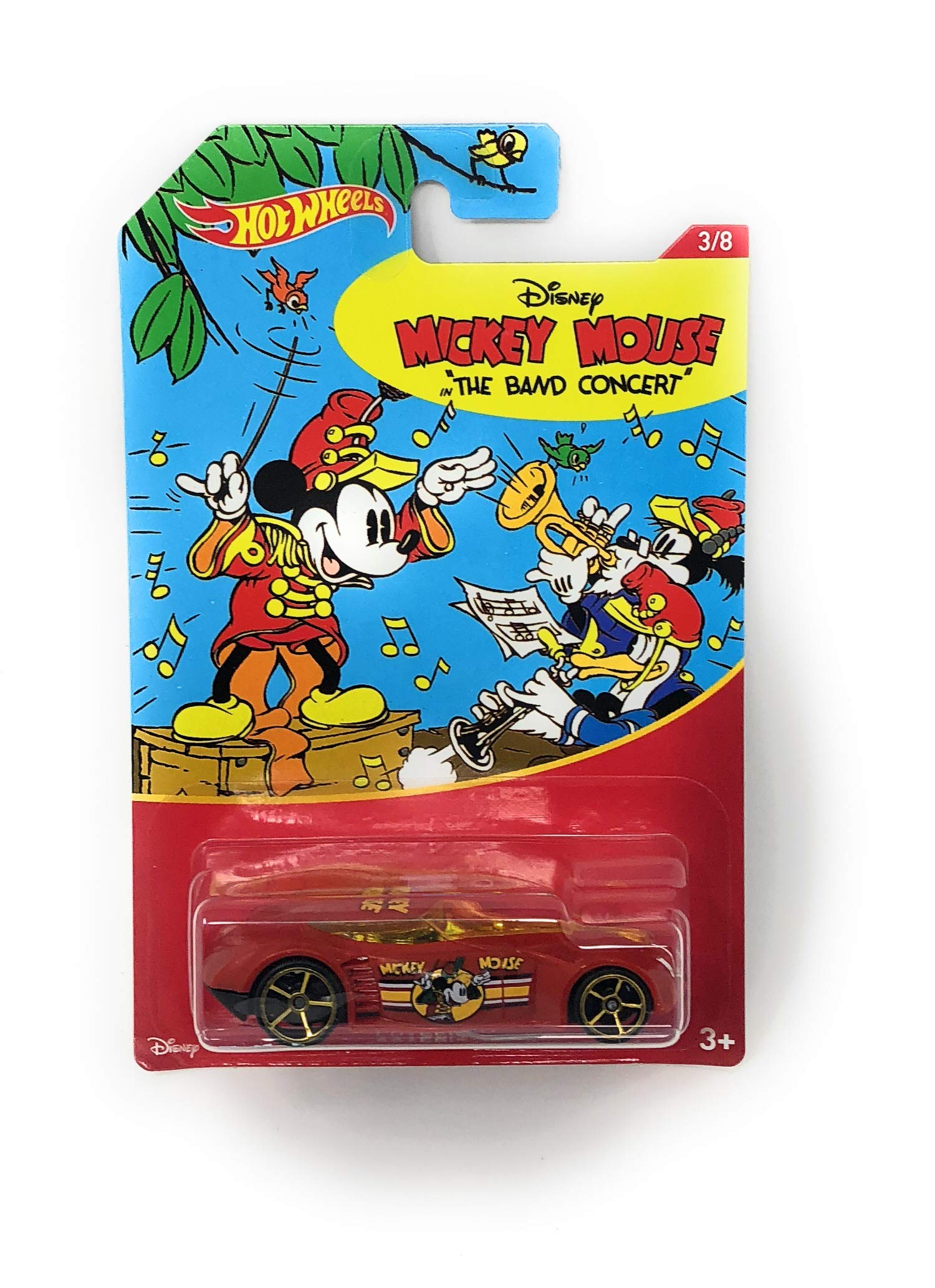 Amazon.com: Hot Wheels Disney Mickey Mouse The Band Concert 3/8