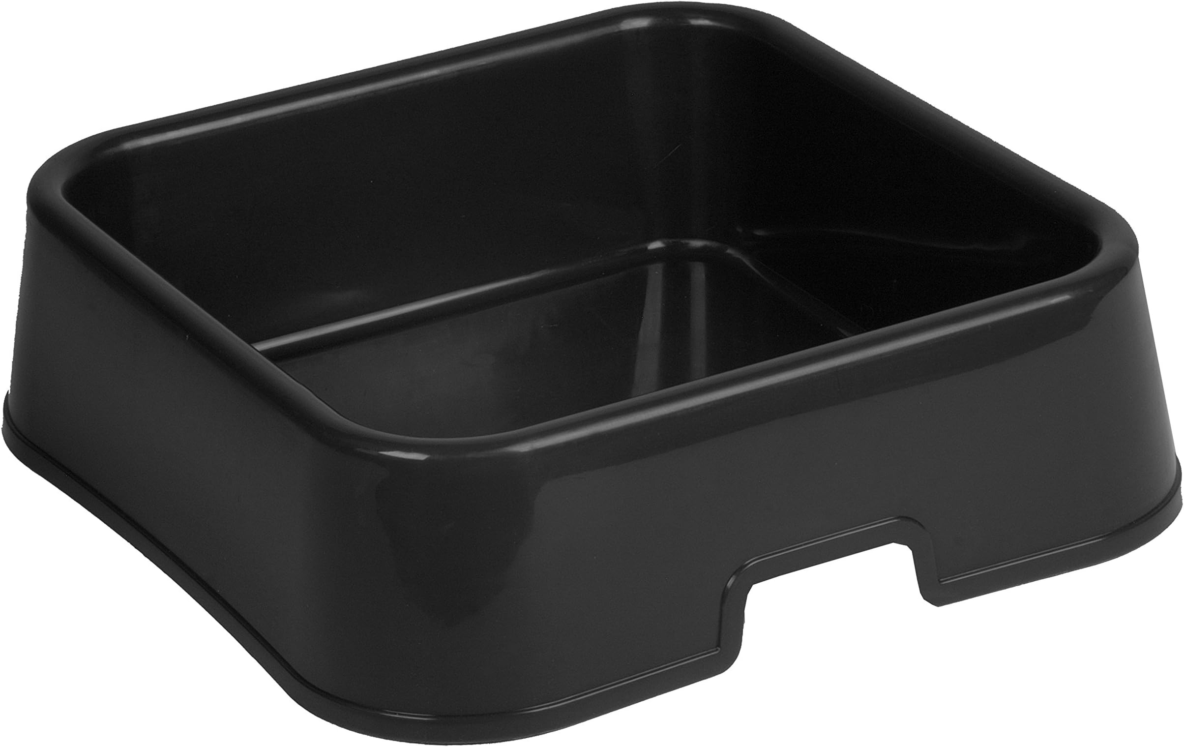 Single Pet Bowl, Jumbo, Gunmetal