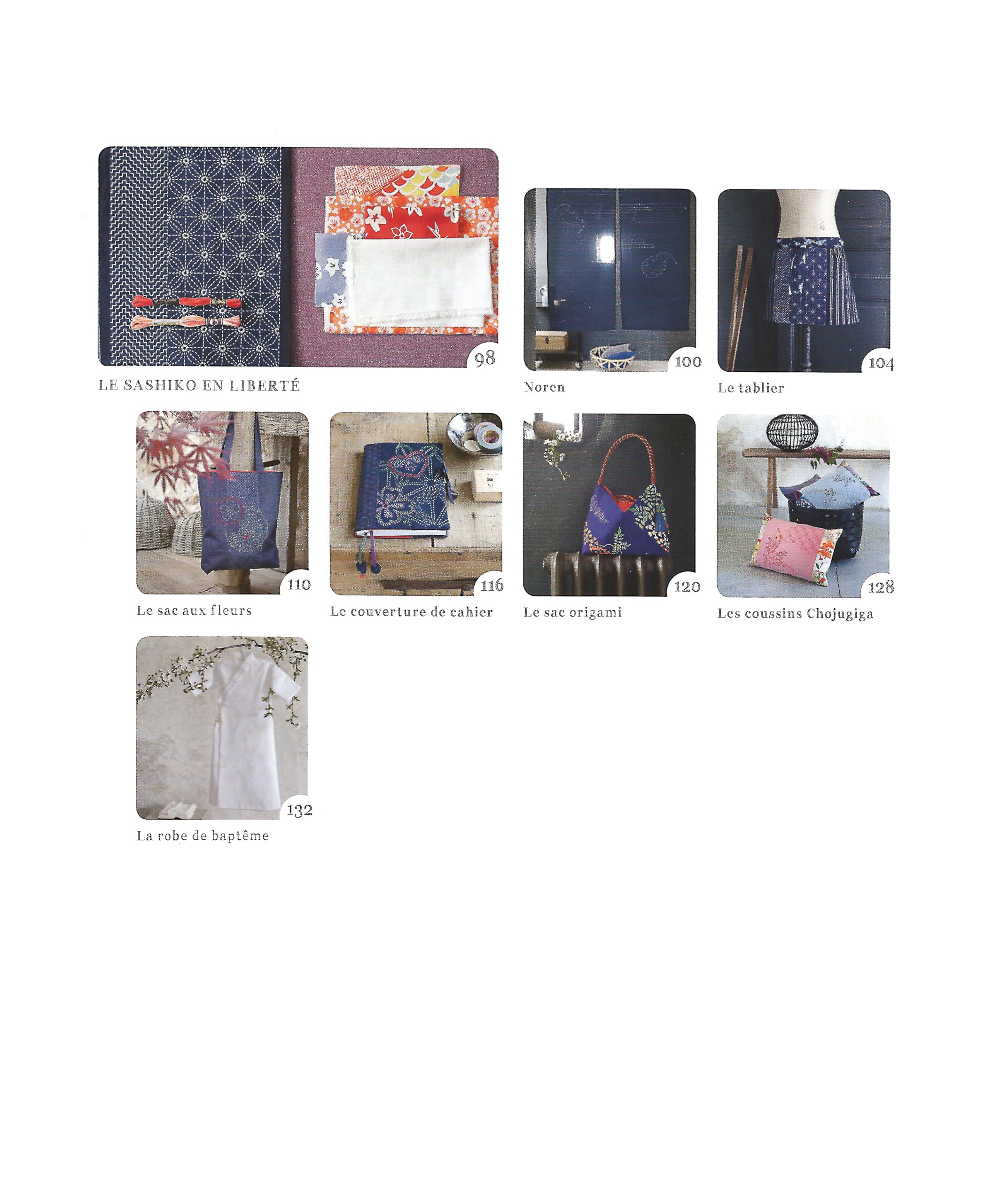 Broderie Sashiko - Techniques & créations