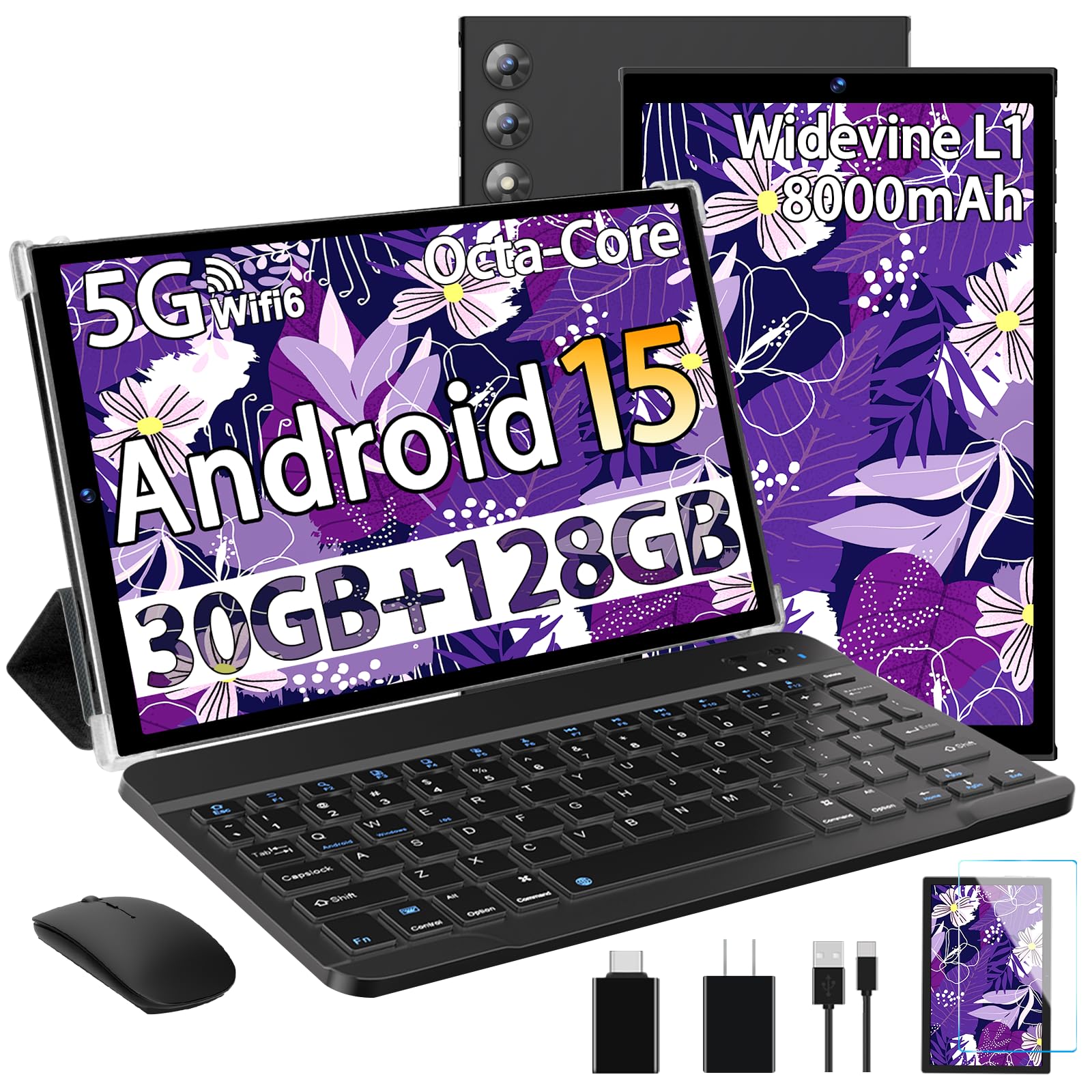 Amazon.com : SKYEGG 2026 Android 15 Tablet 10.1 Inch Tablets, 30GB