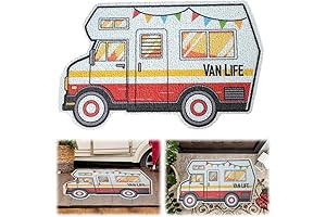 Happy Camper Doormat: Enhance Your RV Experience