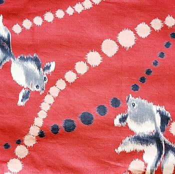 浴衣　撫松庵　金魚模様　送料無料 レディスゆかた/麻の葉金魚 – 撫松庵公式通販サイト