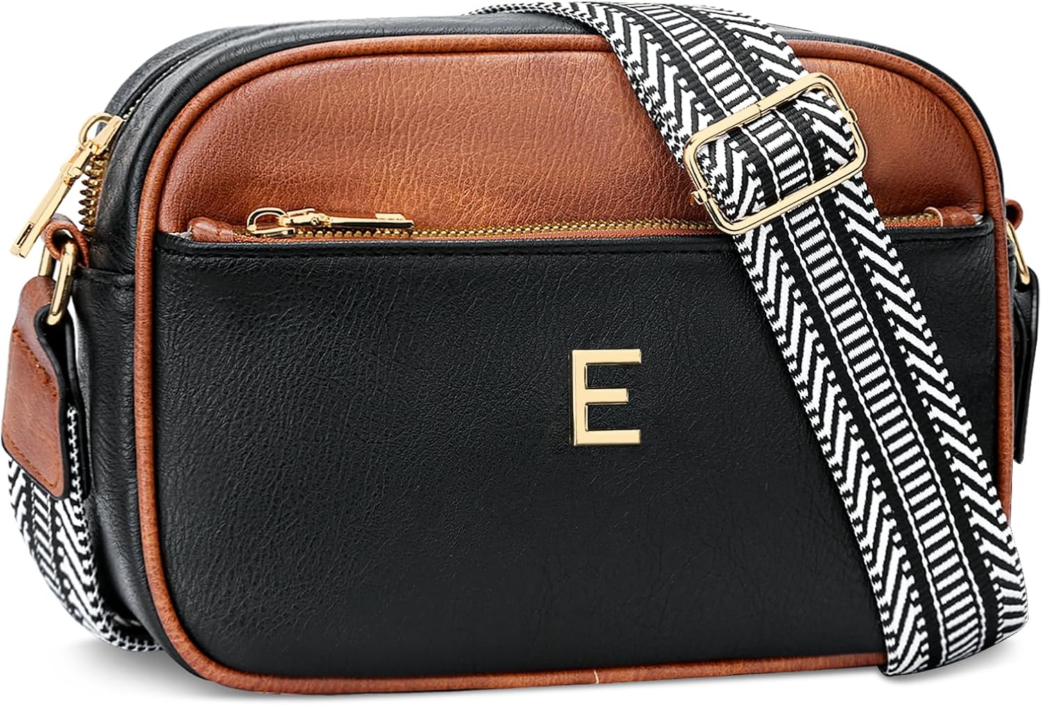 Valentines Gifts for Women Wife Personalized Crossbody Bag Small Purse with Initial Letter Shoulder Handbags