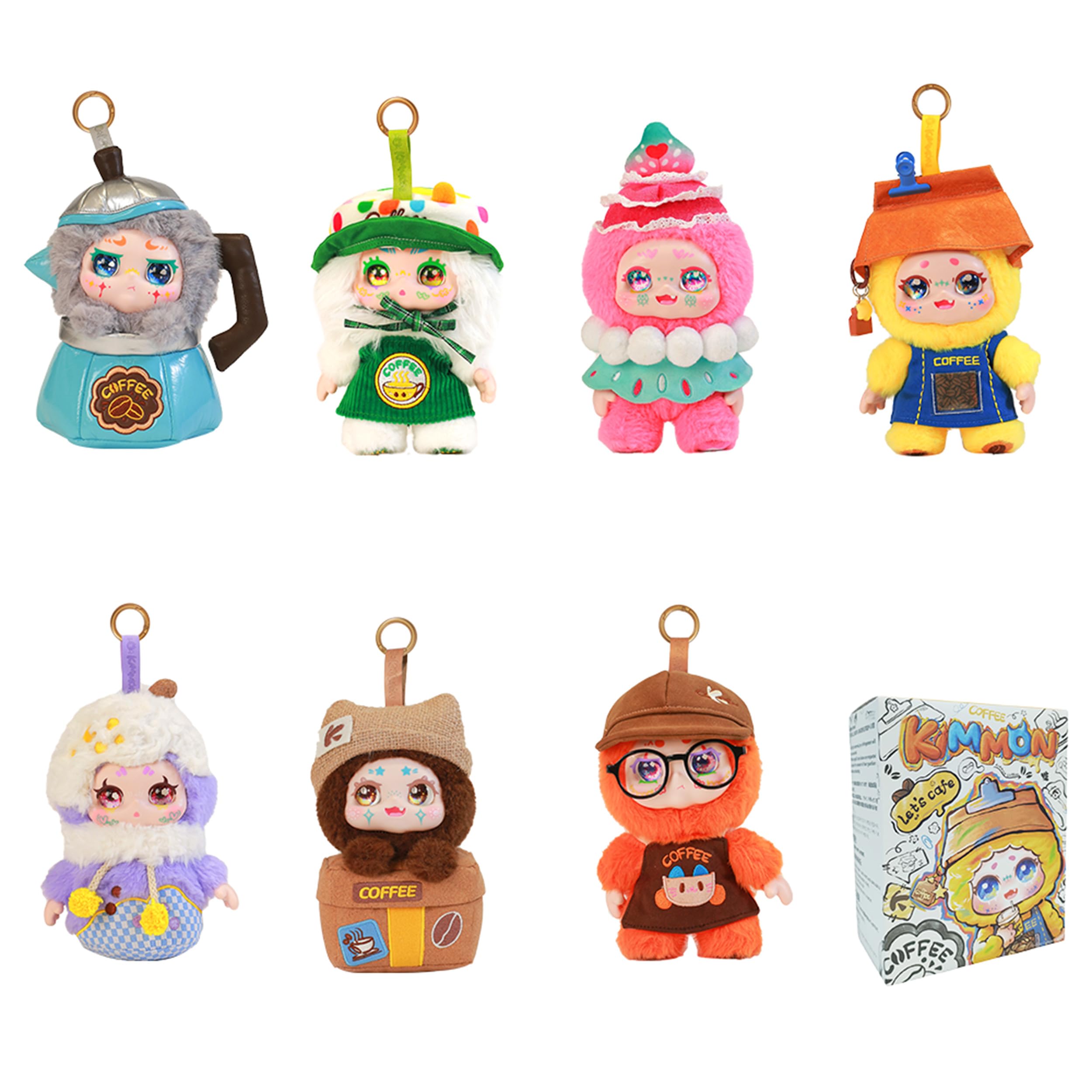 KIMMON Let's Cafe Plush Collectible Mystery Box : Amazon.co.uk