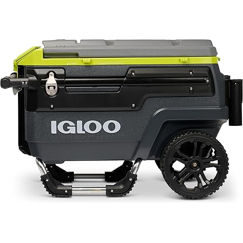Igloo Trailmate Journey 70Qt Wheeled Cooler | Insulated Hard Shell Ice Chest