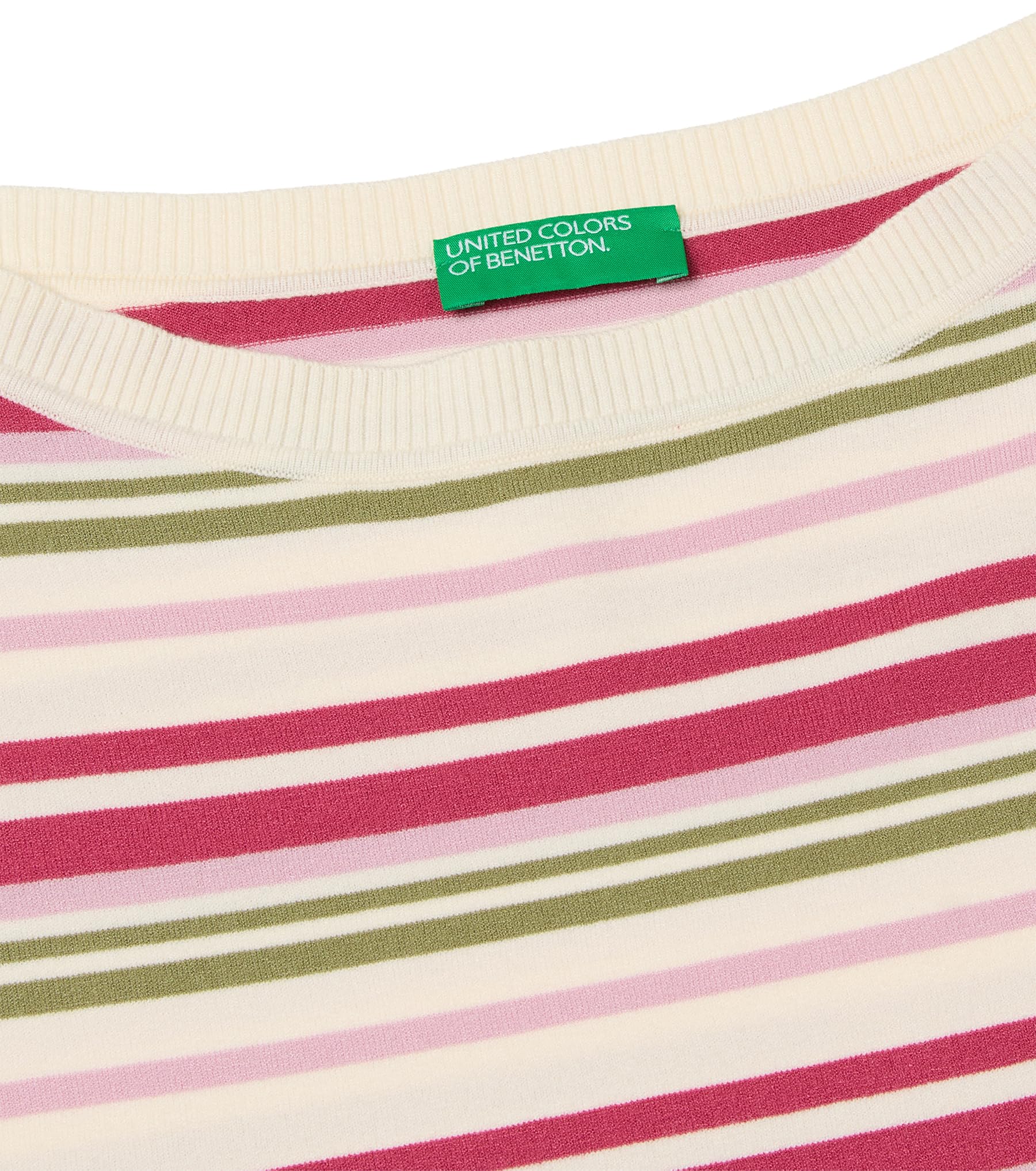 United Colors of Benetton Maglia G/C M/L 1w2ad10gl Maglione Donna (Pacco da 1)