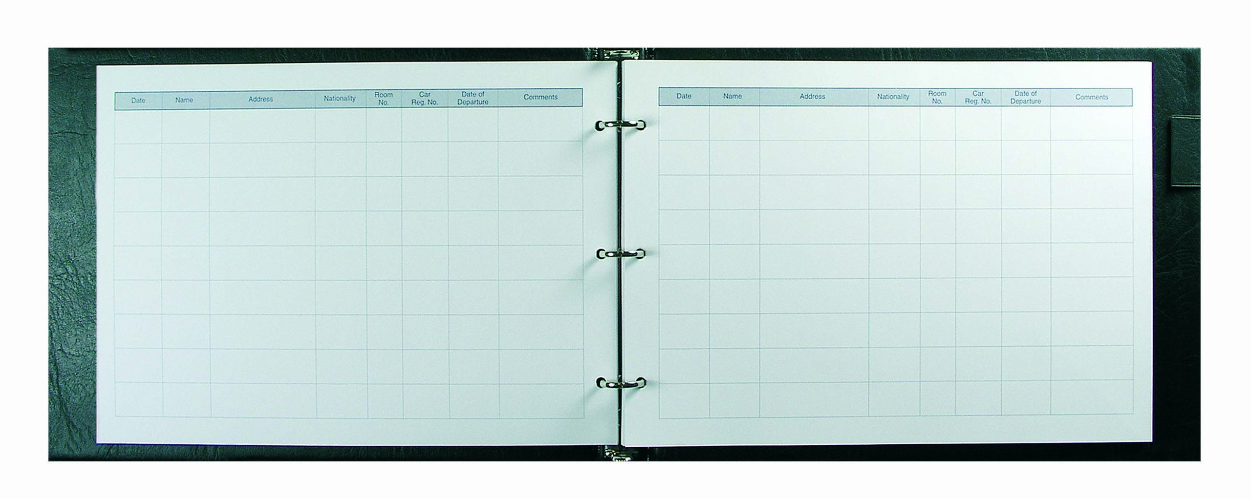 Collins Guest Register Refill