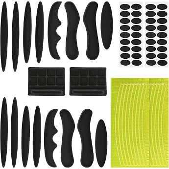 2 Sets Universal Bicycle Helmet Pad Replacement Helmet Pad Foam with Replacement Helmet Padding Bicycle Helmet Anti-Collision Lining for Children's Helmet Mountain Bike Motorcycle Airsoft Helmet