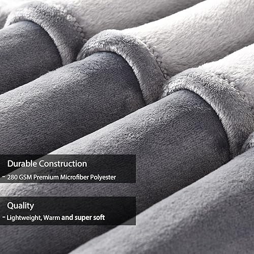 Miniatura 5 de COSPOT Manta de fotos personalizada para parejas, manta de forro polar personalizada, manta de franela para fotos, regalos para marido, esposa,