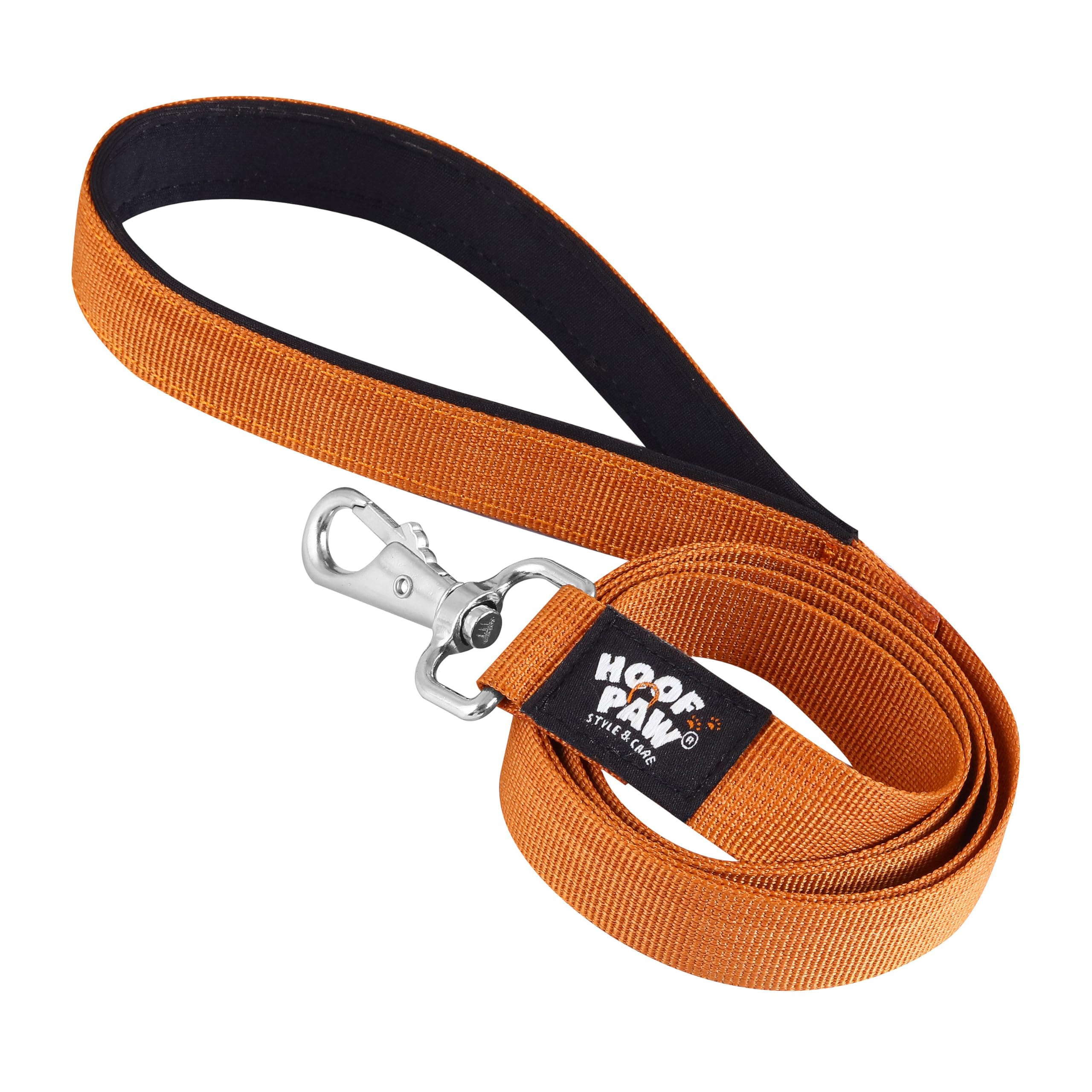 Hoof n Paw Training Lead for Dogs Premium Nylon Puppy & Dog Lead, Padded Handle, Comfortable & Easy to Use Leash
