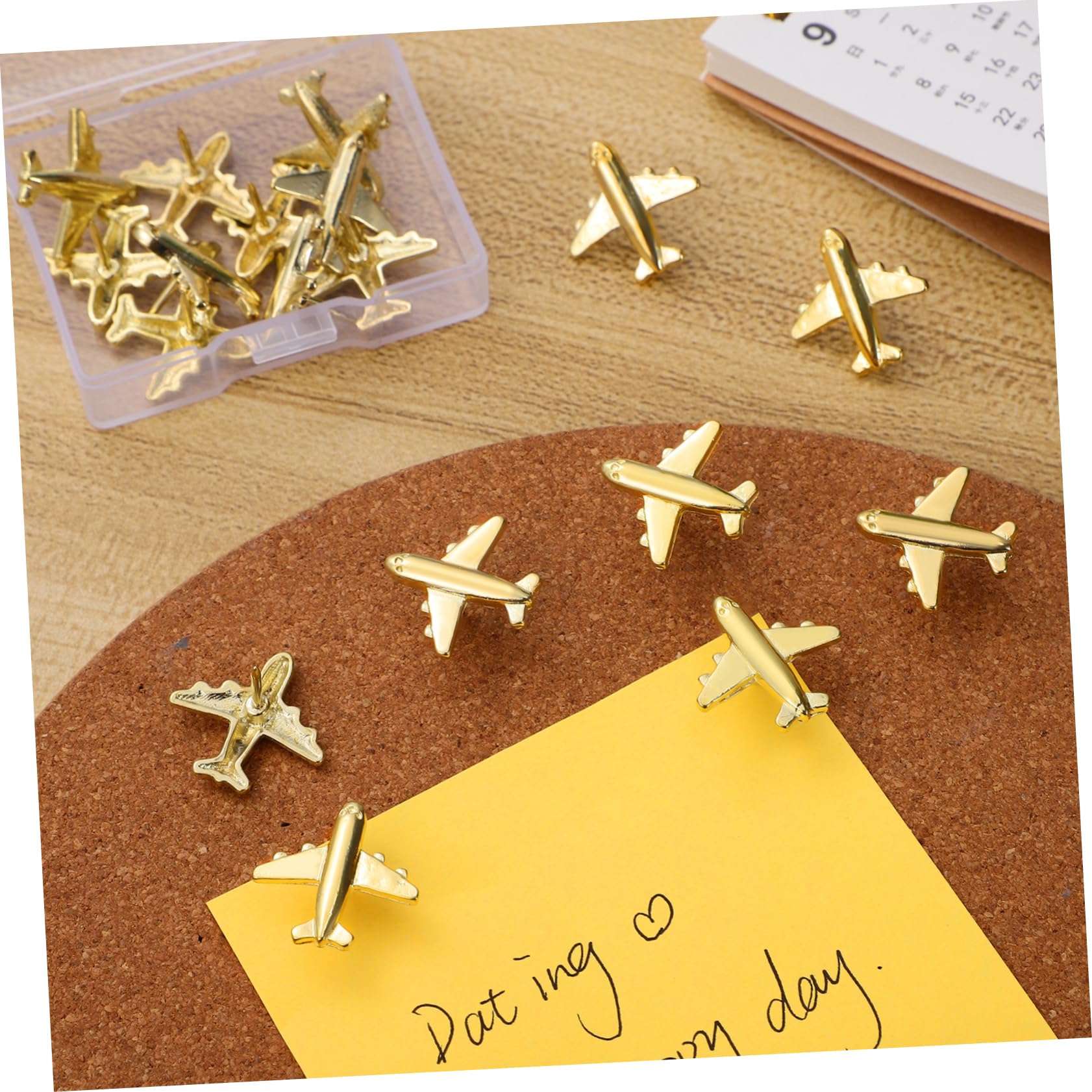 DOITOOL 4 Ensembles Punaises Décoratives Lot pour Tableau Affichage Corkboard Cartes Et Décoration De Photos Pièces * 4