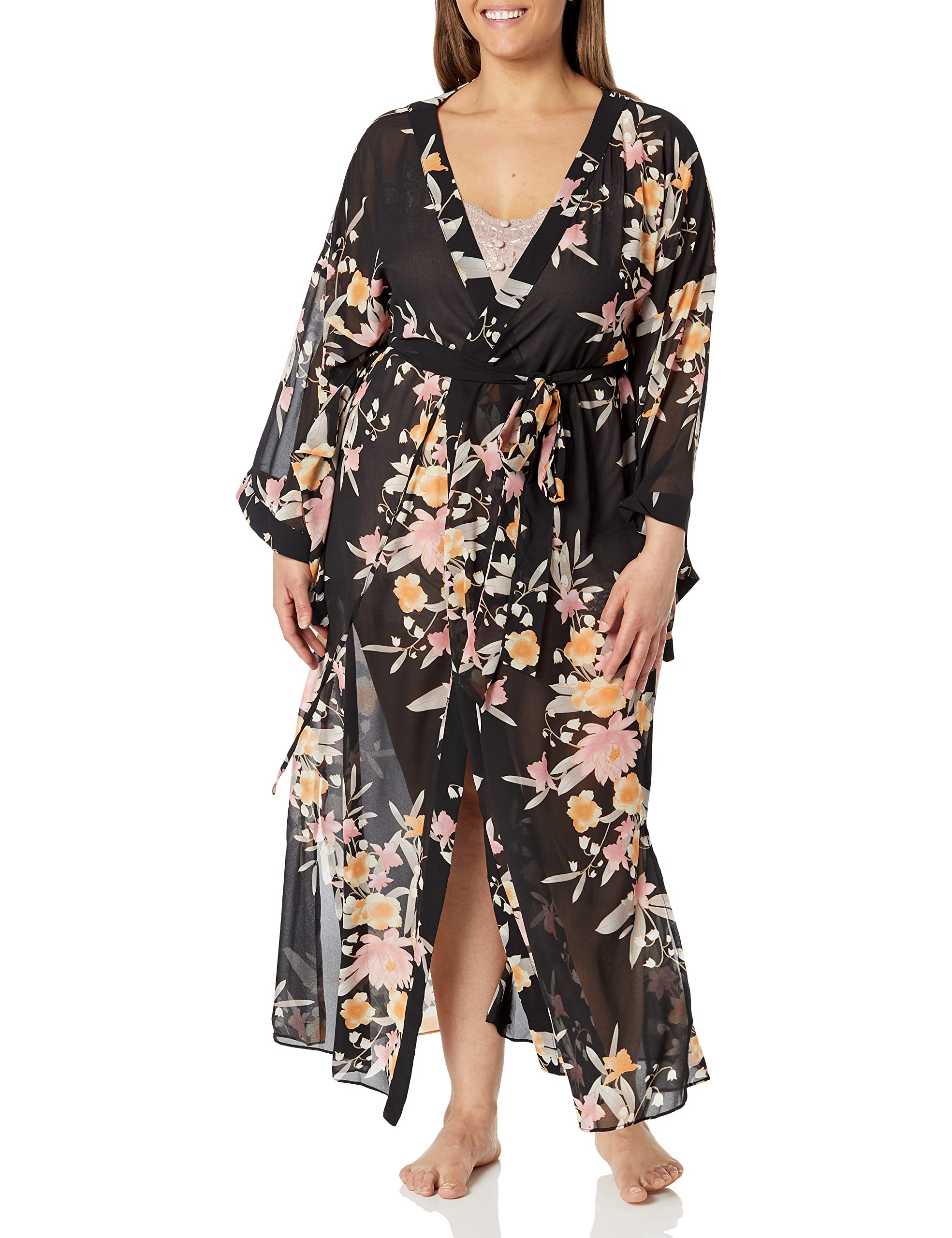 City Chic Women's Apparel City Chic Plus Size Allure Fl Robe