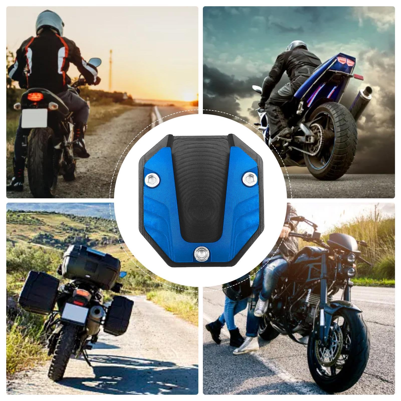 motorrad am fahrradständer parken Ständerplatte, Ständerpolster Gebrauchte Fahrräder in Osnabrück Wattepads Size:XL (58-65CM)