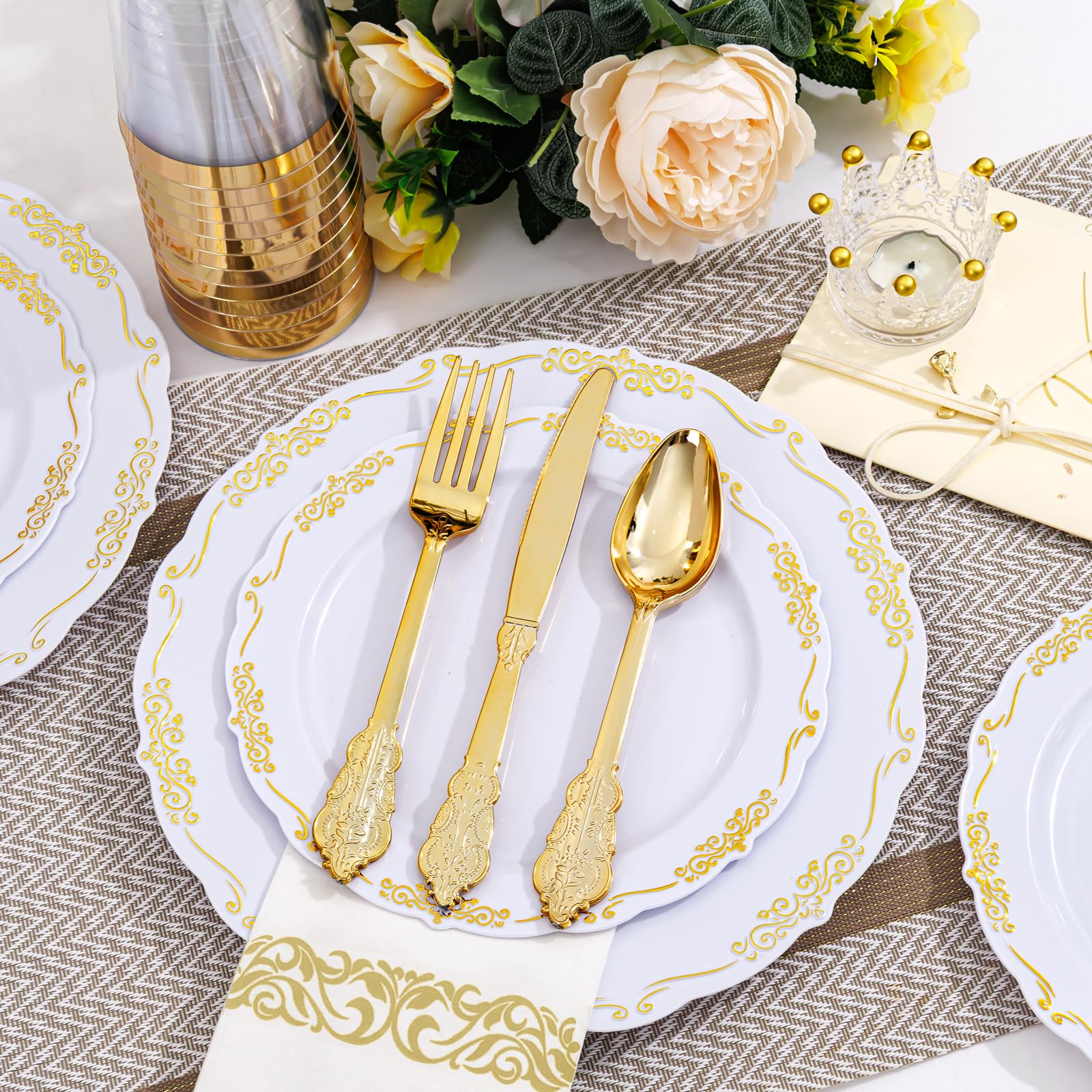 Supernal 210-Piece Dinnerware Set - Party Supplies -7 Supernal 210-Piece Dinnerware Set - Party Supplies -7