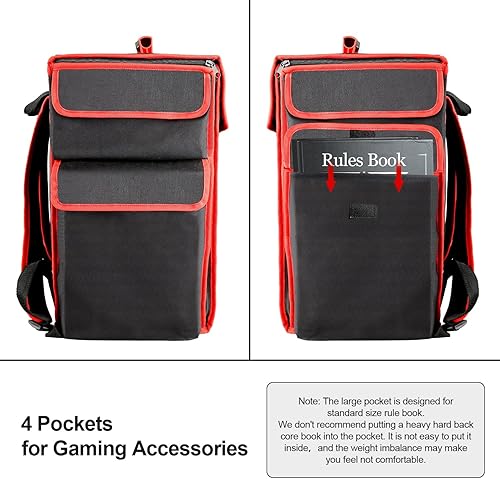 Vista 9 de Jucoci Mochila de plástico para miniaturas (solo compatible con estuche de almacenamiento de gran tamaño)