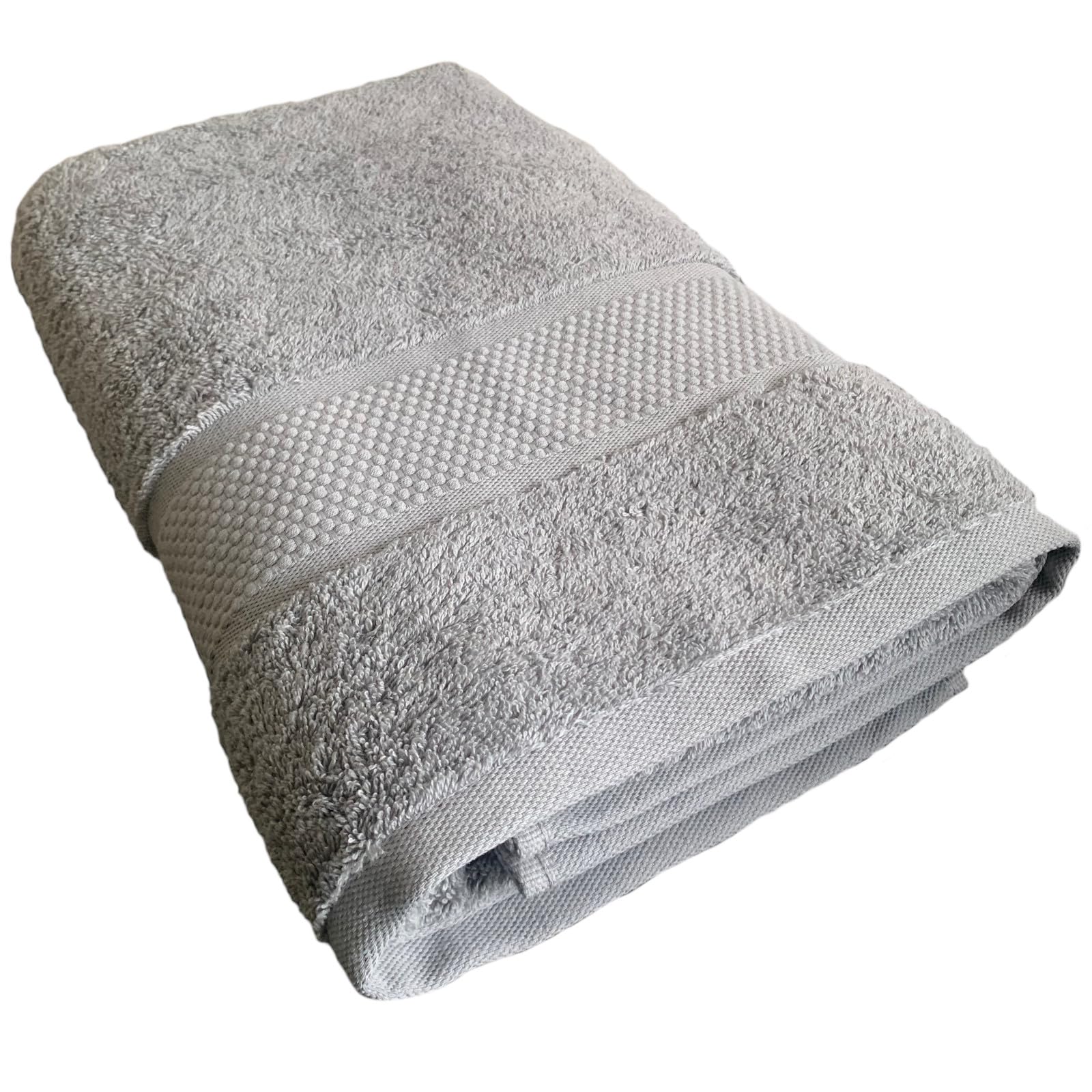 Sue Rossi Towels 100% Turkish Combed Organic Cotton, 600gsm Thick, Plush Soft & Highly Absorbent