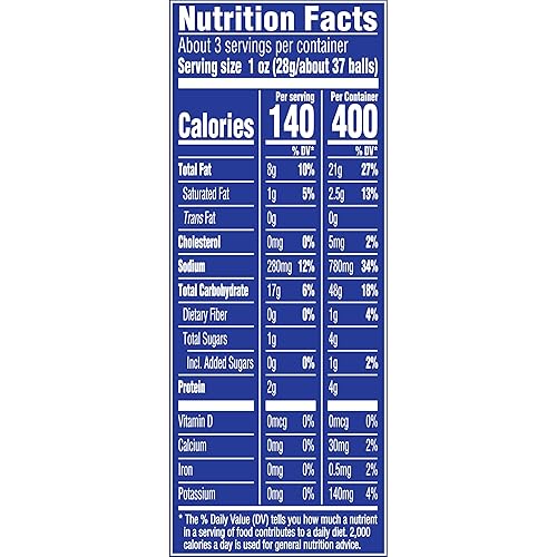 Miniatura 9 de Maceteros Cheez Balls Snacks con sabor a queso original 275 oz paquete - 2