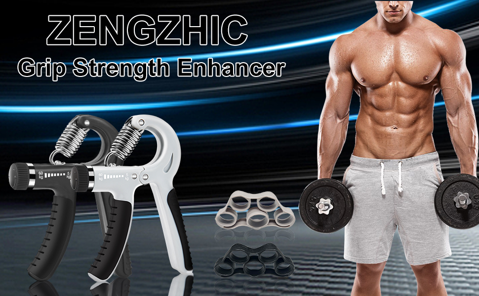 Kit De Fortalecimiento De Agarre Manual, Equipo De Entrenamiento De Entrenador De Antebrazo Con Resistencia Ajustable, Ejercitador De Mano | En Línea