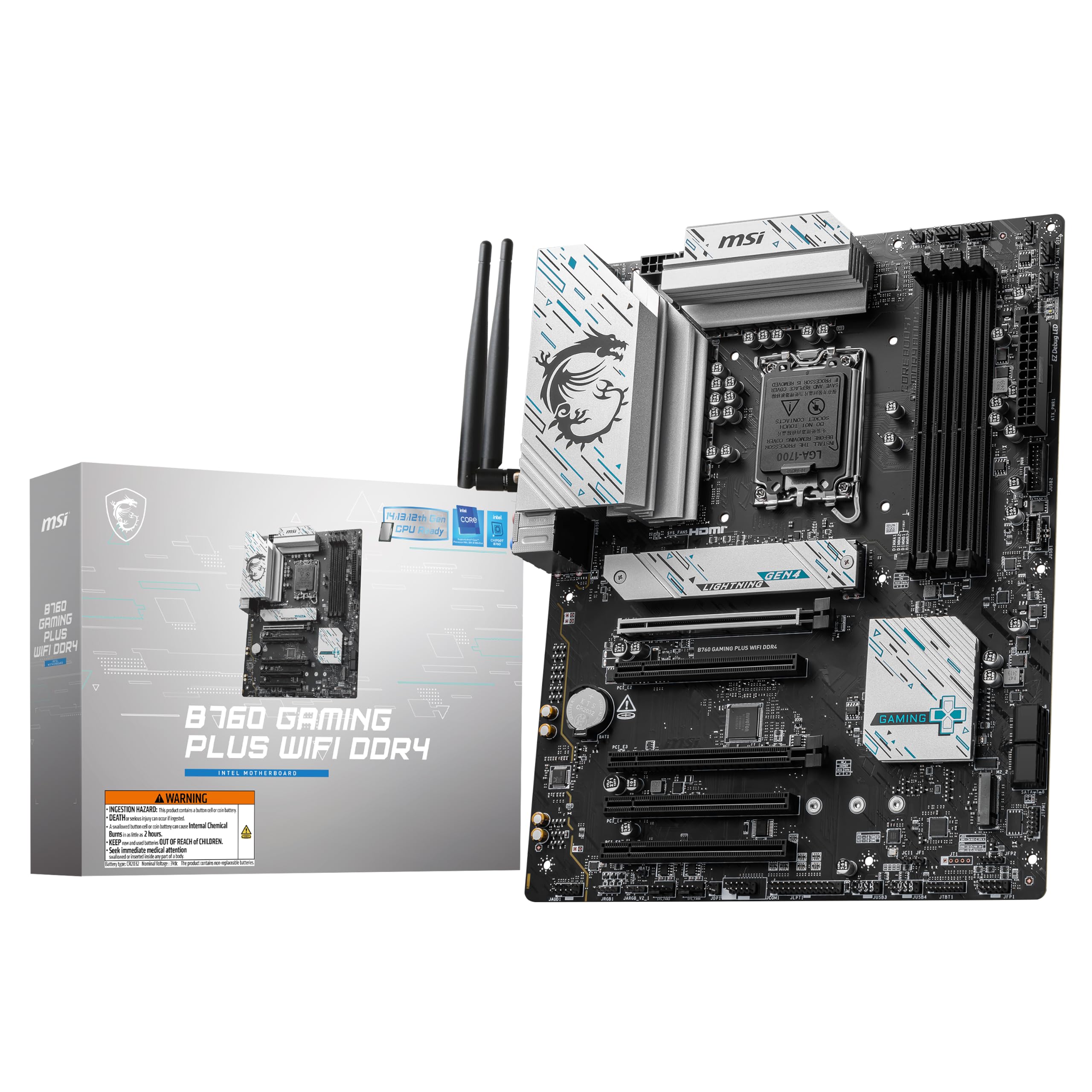 Amazon | MSI B760 GAMING PLUS WIFI DDR4 Intel第14/13/12世代 Core