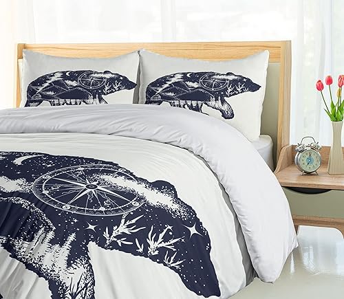 Miniatura 4 de Ambesonne - Colorida funda de cobertor disponible en 3 tamaños y en diferentes colores