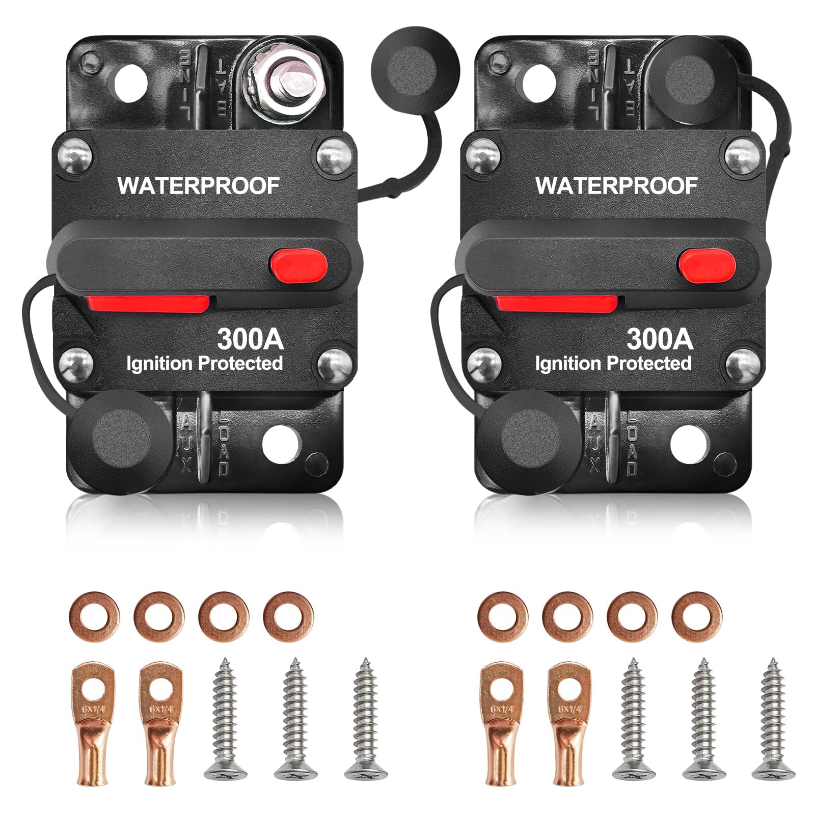 150 Amp Marine Circuit Breaker - DC 12V-48V -11 150 Amp Marine Circuit Breaker - DC 12V-48V -11