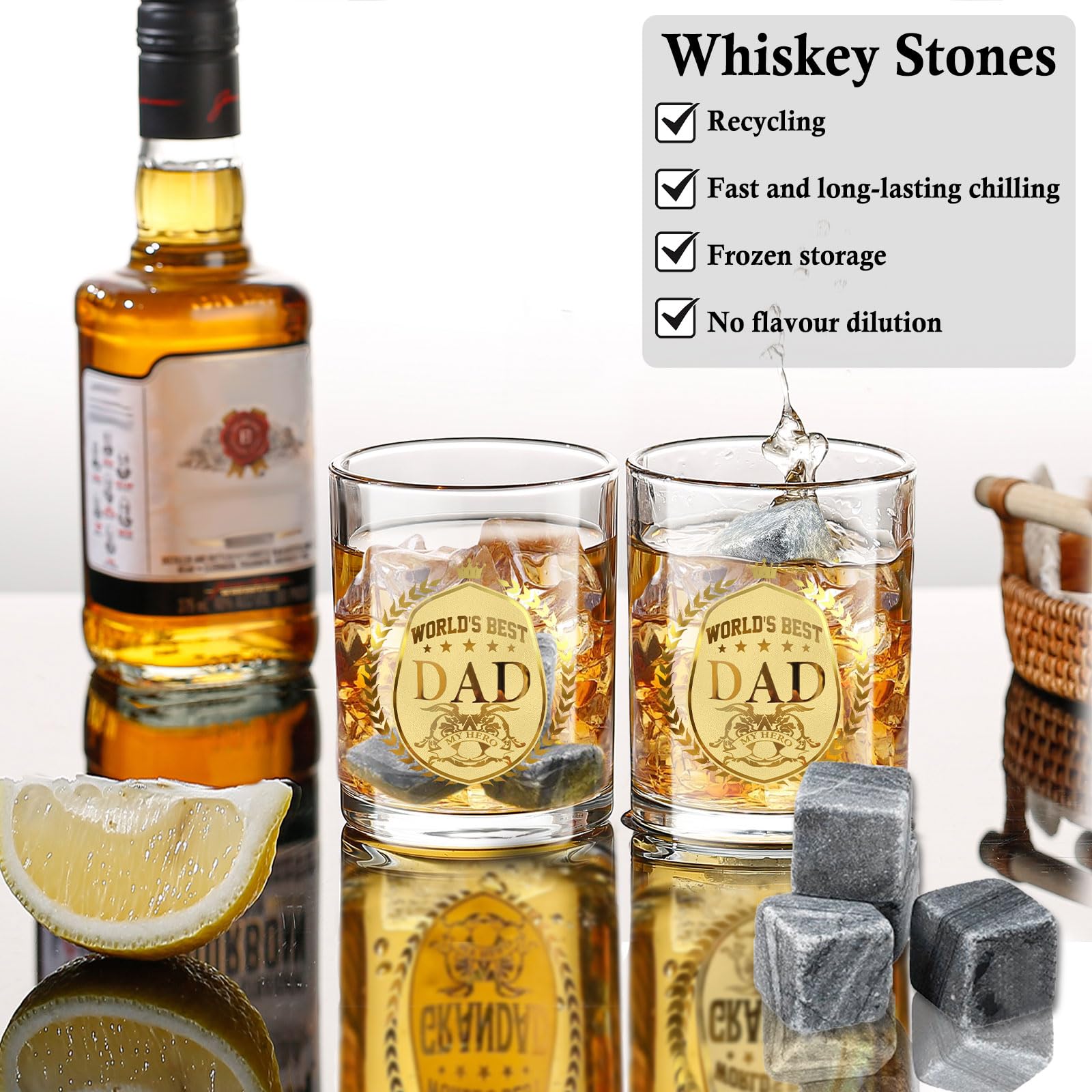 CROWNLY CRYSTAL® Regalo Per Papà Regali Originali Per - Foto 5