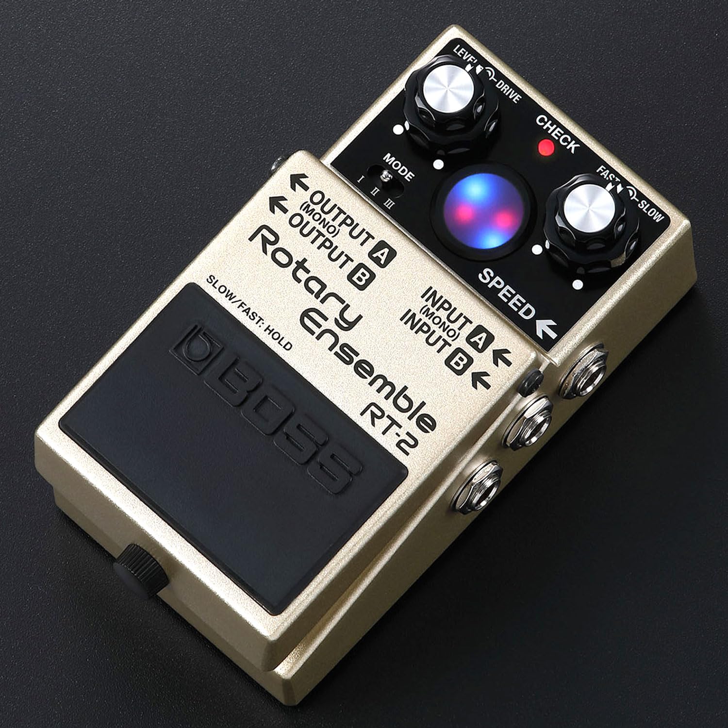 Boss RT-2 Rotary Ensemble Effektgerät mit keepdrum 9V Netzteil