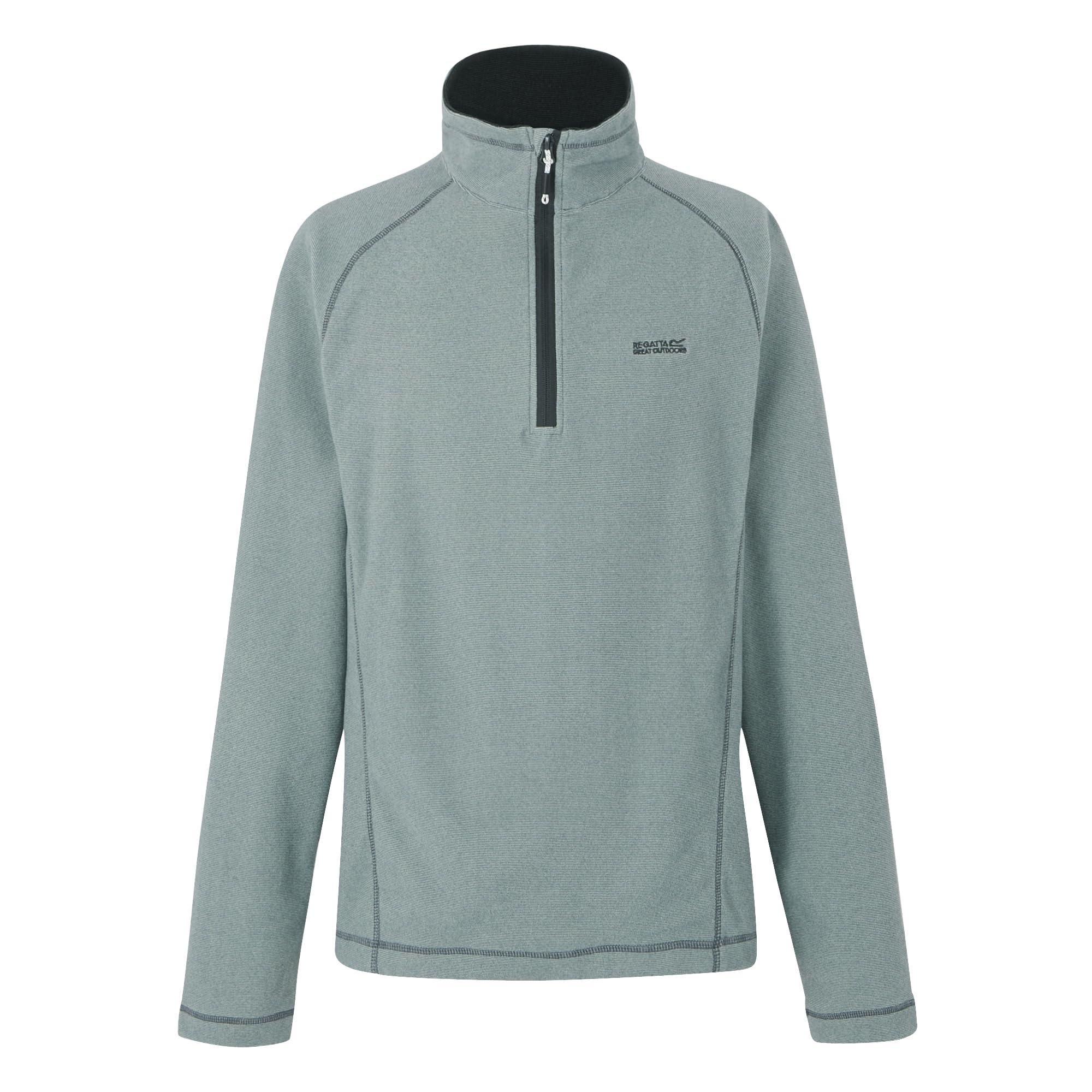 Regatta Men's Montes Lightweight Half Zip Fleece Midlayer Pullover - Perfect for Outdoors, Walking, Hiking & Camping