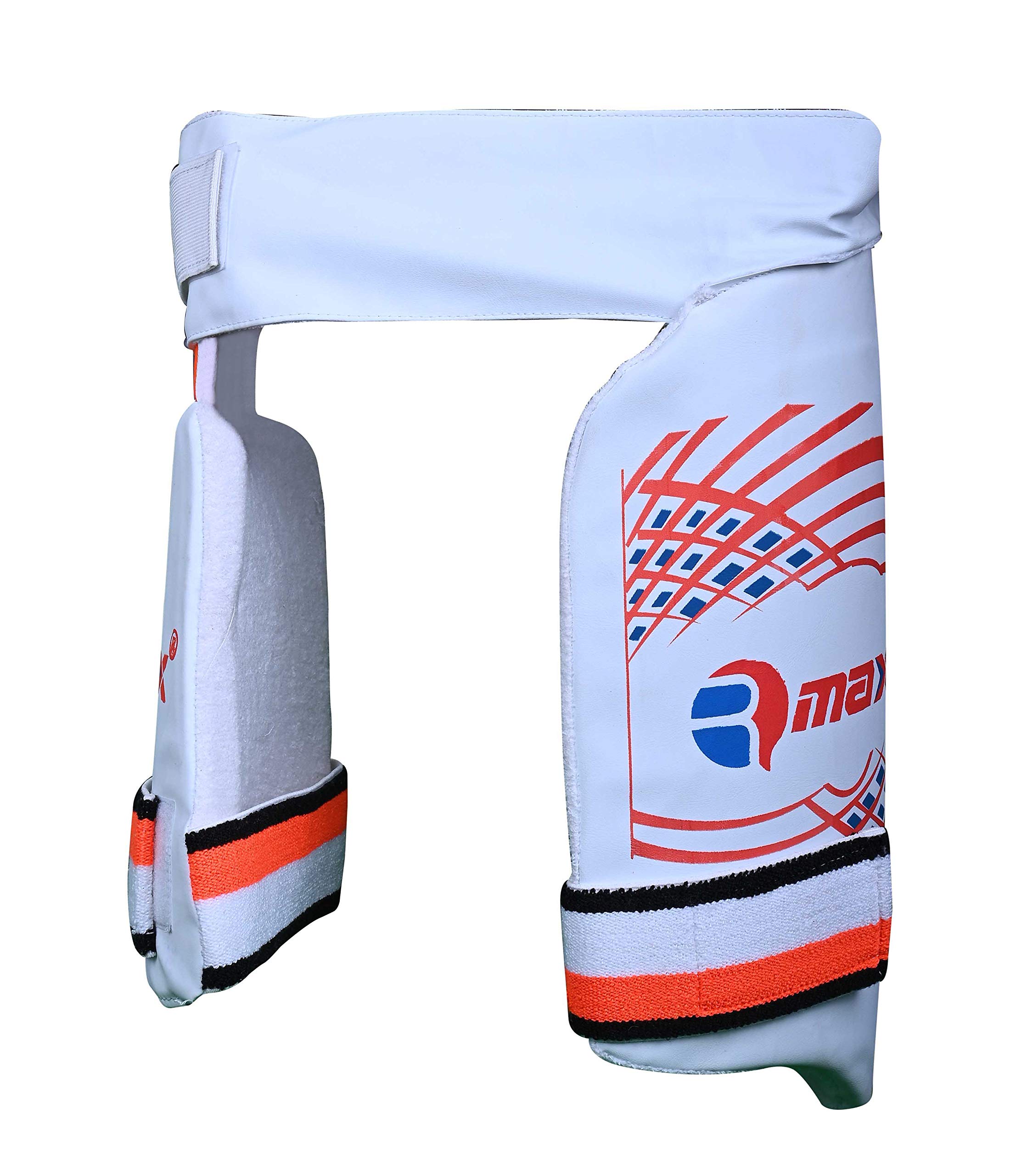 RMAX Unisex PVC Lower Body Protector Thigh Pad Double Inner Thigh Pad Cricket Thigh Guard Size Senior (B0837V7Z3P) Amazon Price History, Amazon Price Tracker