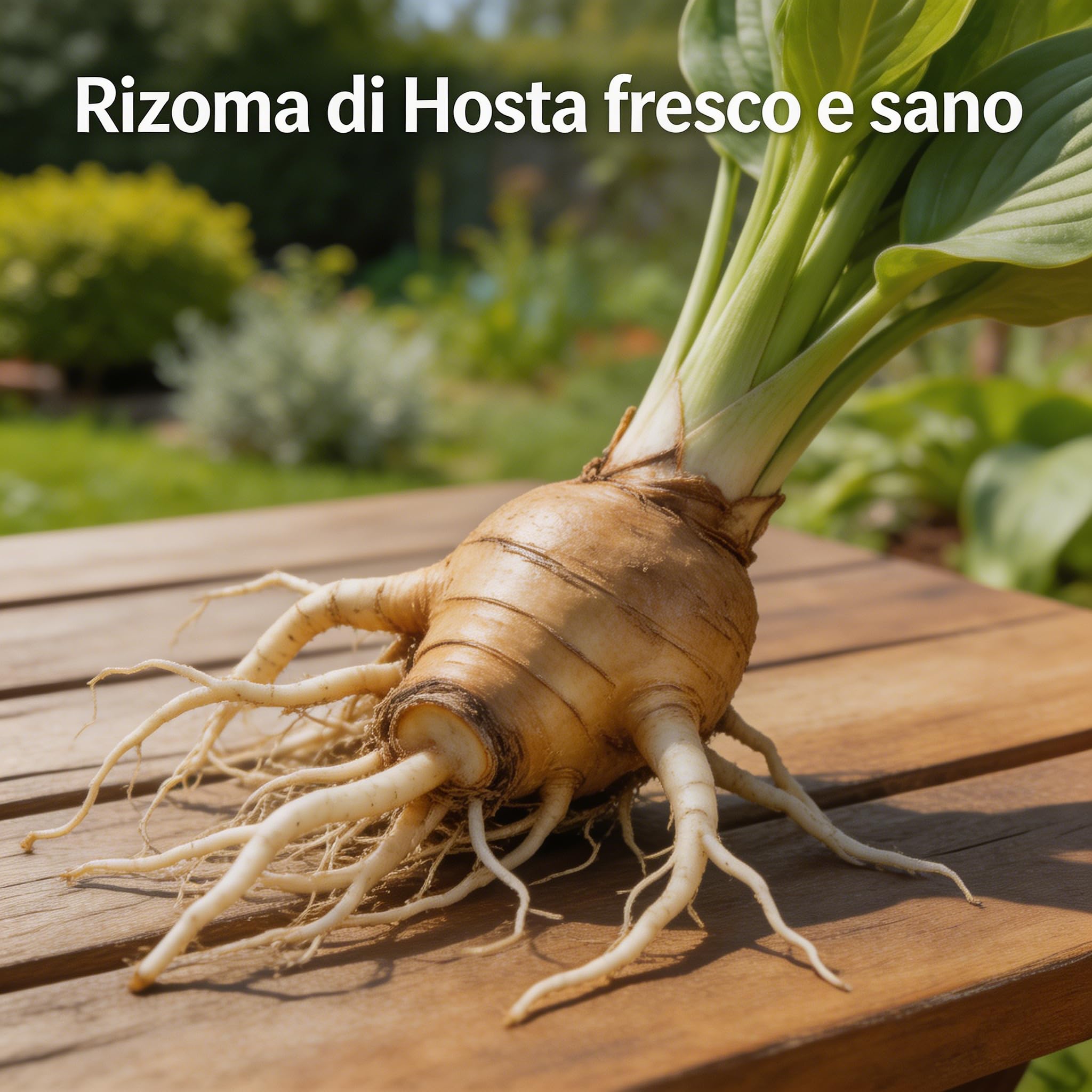 Rizoma di Hosta Perenne, Farfalla di Mezzanotte, Resistente all'Ombra e al Freddo, Adatto per Piantagioni da Interno ed Esterno-6Rizomi-f