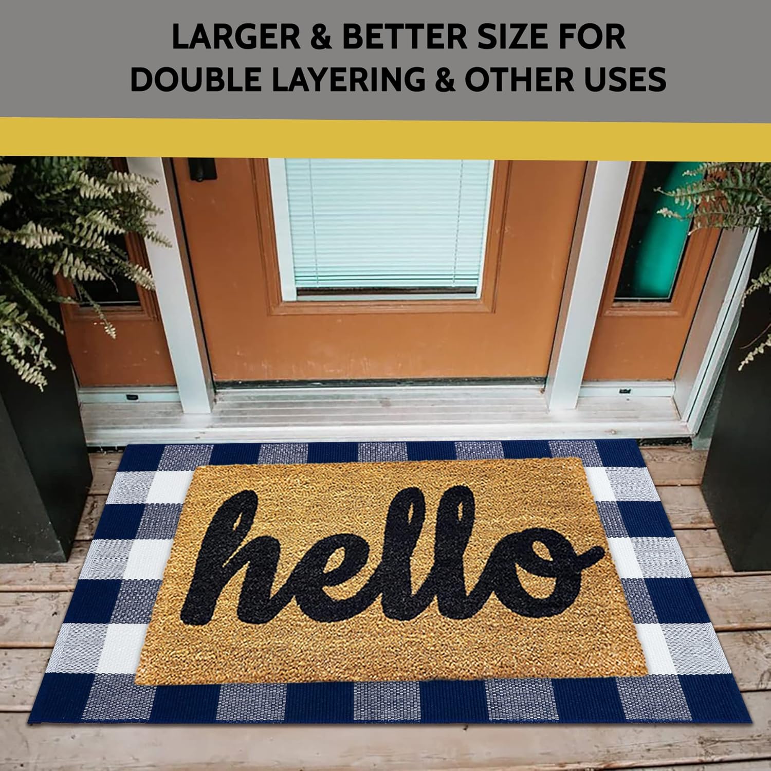 Transform Your Space: Review of KOZYFLY Buffalo Plaid Area Rug