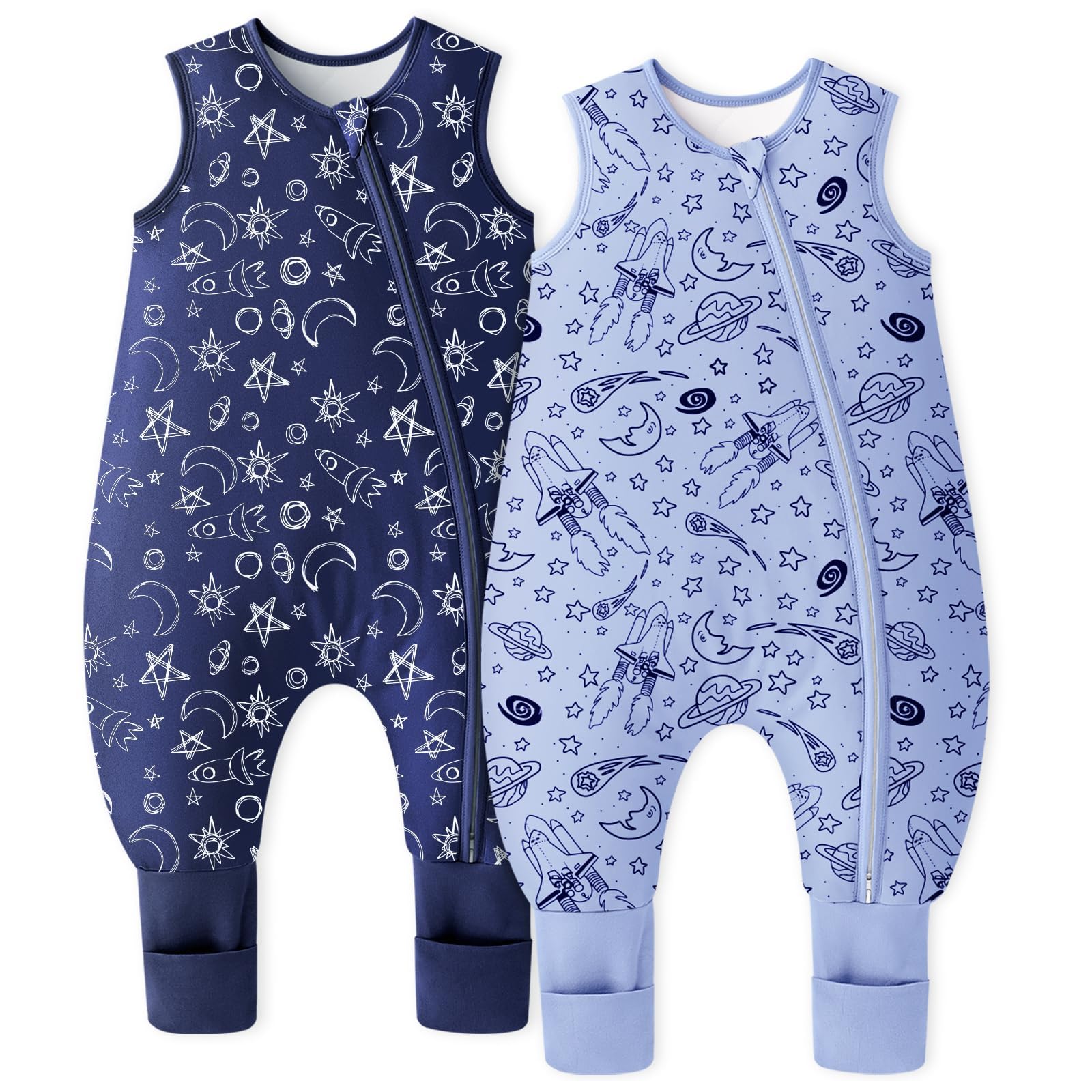 Unnivoll Baby Schlafsack mit Füßen